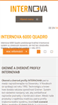 Mobile Screenshot of profily-internova.sk